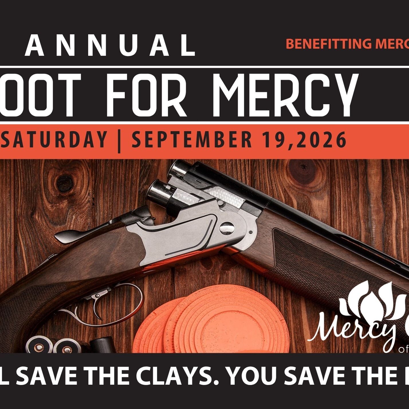 2026 Shoot for Mercy - logo